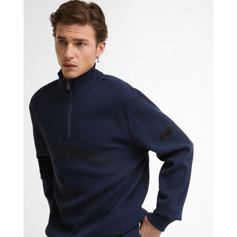 Barbour International Bewley Half Zip Sweatshirt image number 2